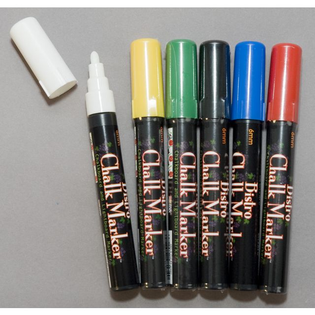 Märkpenna Marvy Chalk Marker stand 6/fp