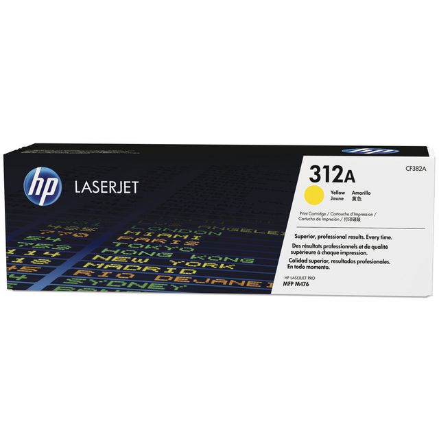 Toner HP CF382A 312A 2,7K gul