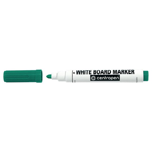 WB-Penna rund spets grön (10 pack)