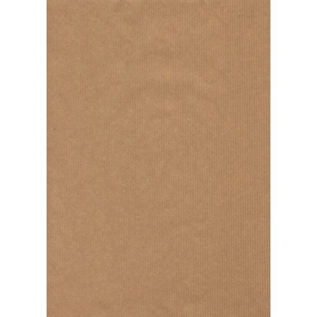 Presentpapper 57cmx10m ribbat brun (25 pack)