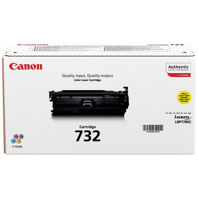 Toner CANON 732 6,4K gul