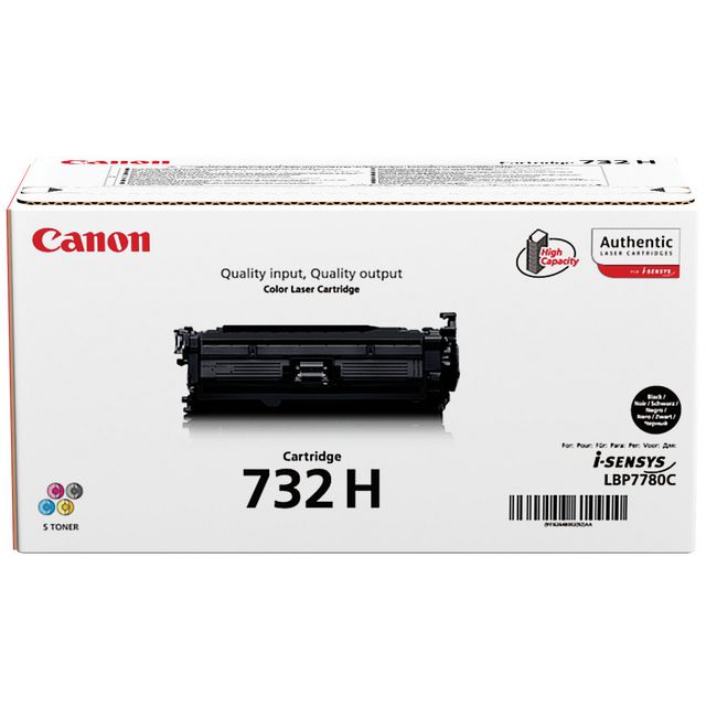 Toner CANON 732 HC 12K svart