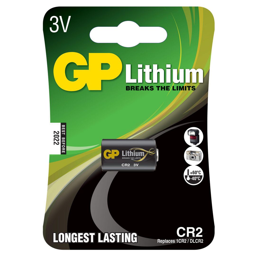 Batteri Gp Lithium CR2