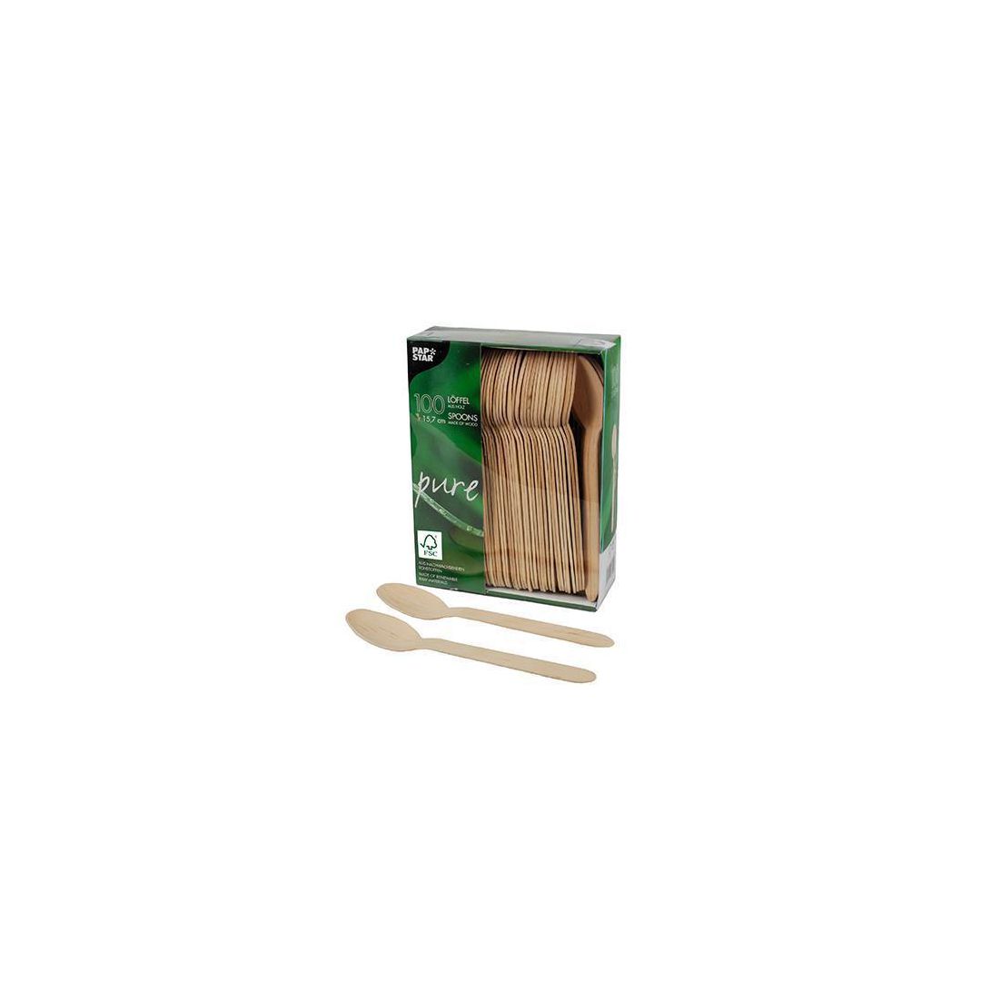 Bestick Sked PURE FSC 15,7cm 100/fp