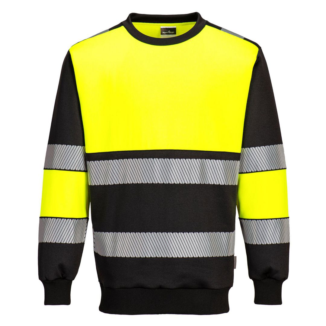 Varselsweatshirt PW376 Hi-Vi Klass 1 4XL