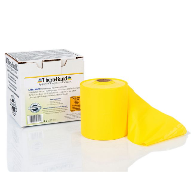 THERA-BAND Latexfri 22m gul