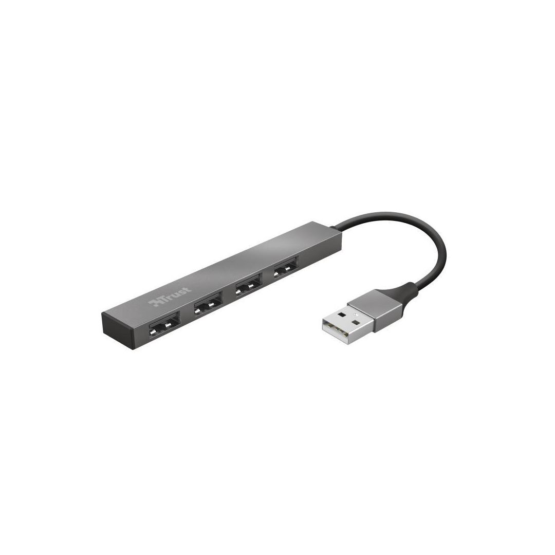 Hub TRUST Halyx USB 2.0 4-Port Travel
