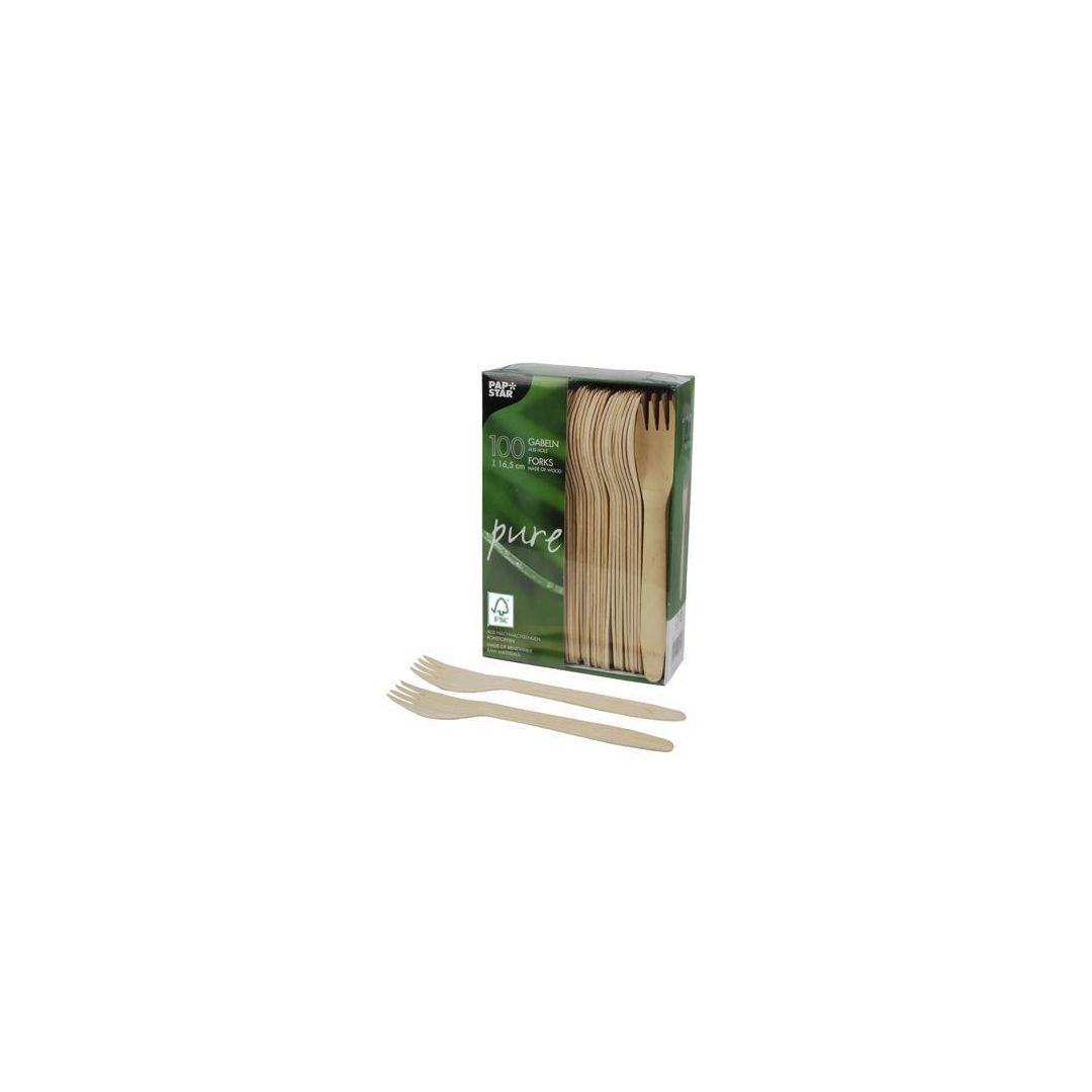 Bestick gaffel PURE FSC 16,5cm 100/fp