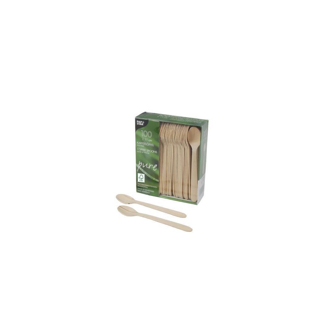 Bestick Kaffesked PURE FSC 11cm 100/fp