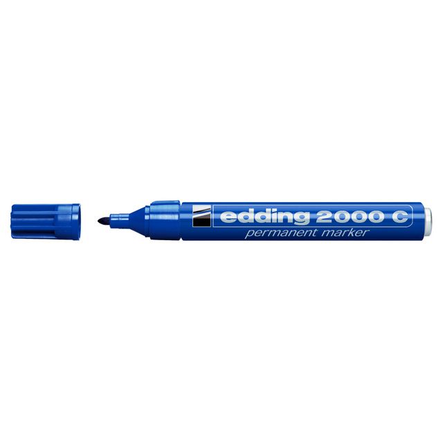 Märkpenna Edding 2000C blå (10 pack)