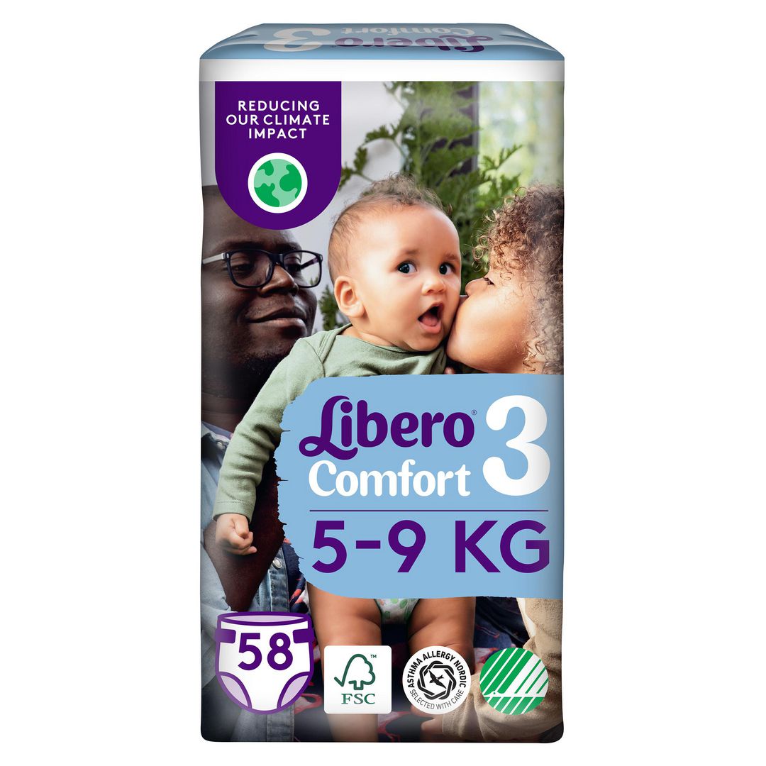 Blöja LIBERO Comfort S3 5-9kg 58/fp