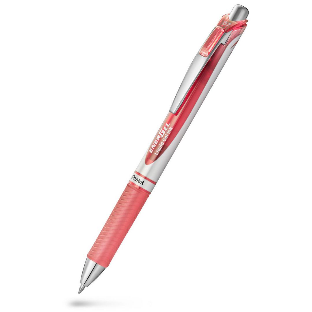 Gelpenna Pentel EnerGel BL77 0,7 korall (12 pack)