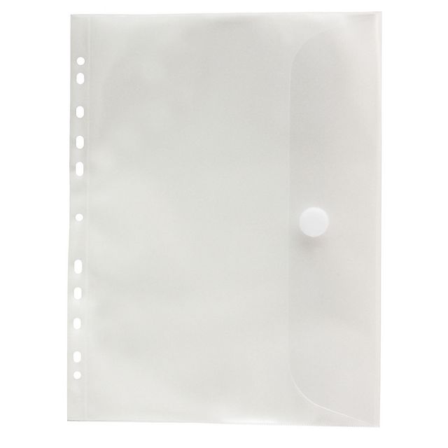 Kuvertficka A4 transparent 25/fp