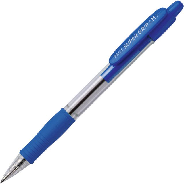 Kulpenna Pilot Super Grip med 1,0 blå (12 pack)
