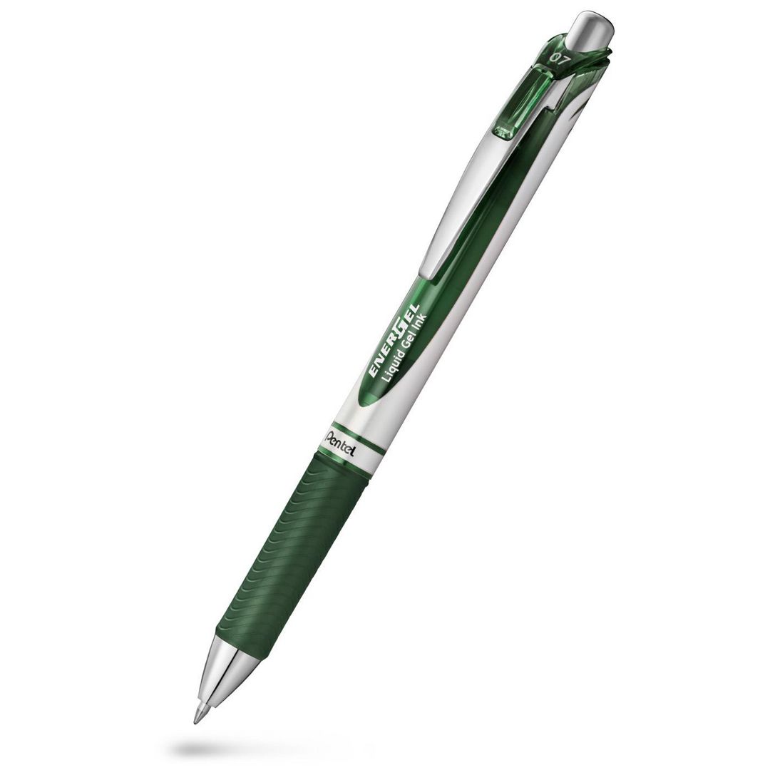 Gelpenna Pentel EnerGel BL77 0,7 m.grön (12 pack)