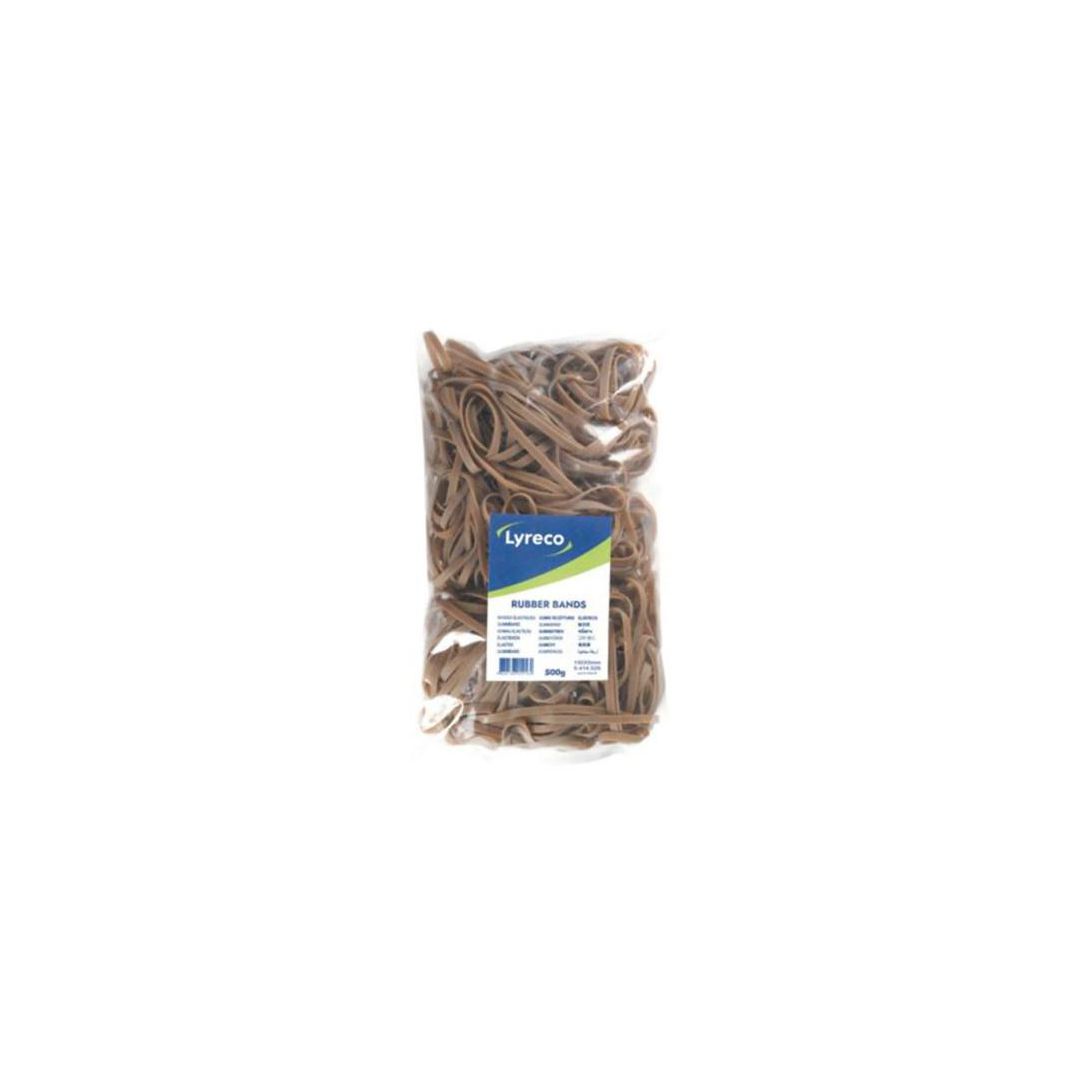 Gummiband LYRECO 150x5mm 500g 250/fp