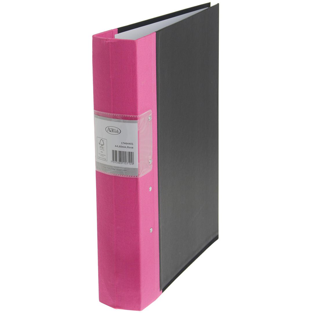 Gaffelpärm Actual 60mm FSC rosa