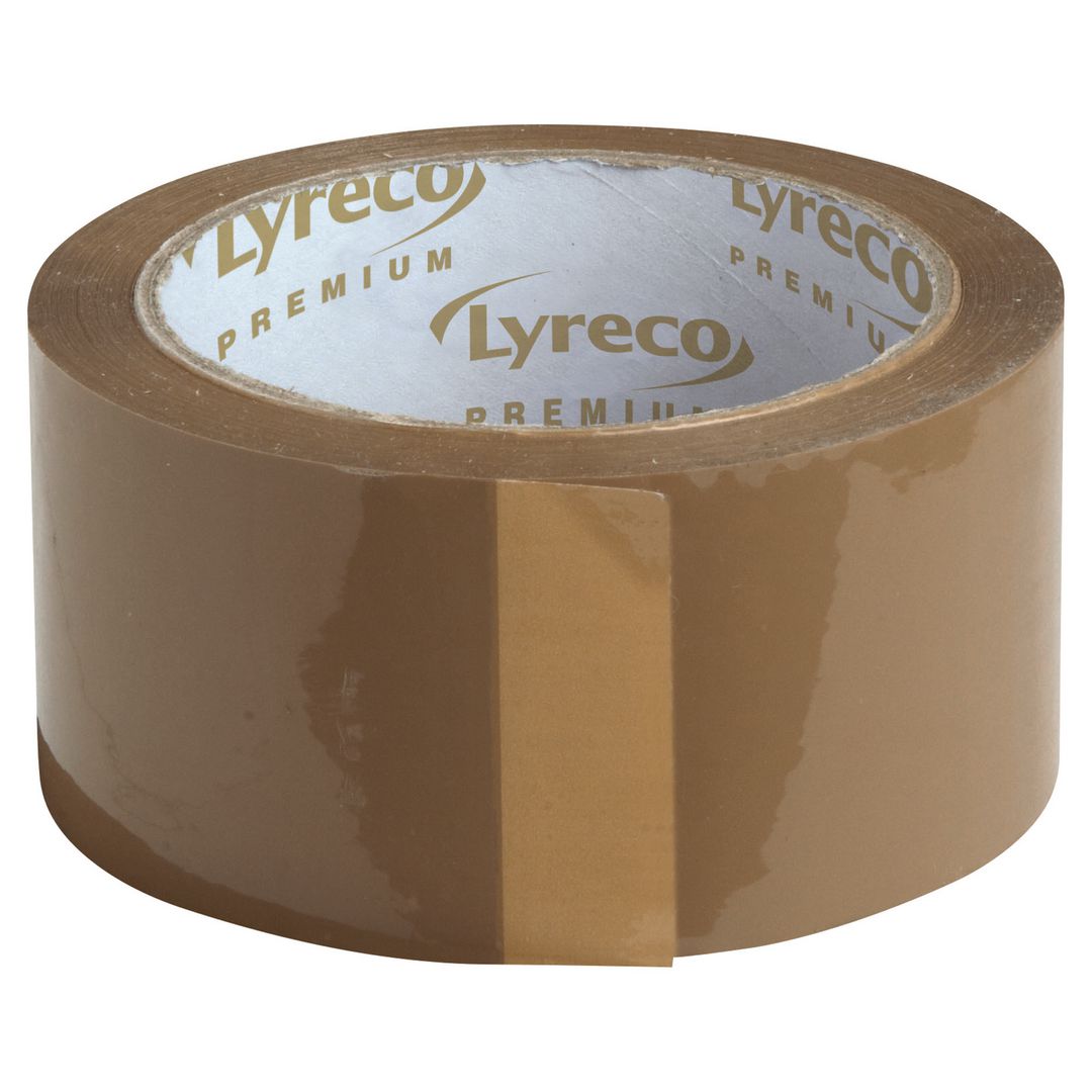 Packtejp LYRECO Pre PP 50mmx66m br 6/fp