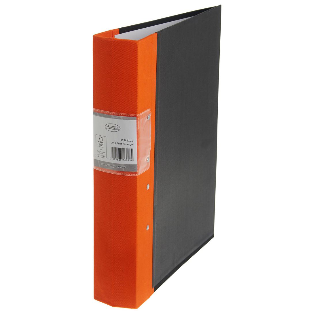 Gaffelpärm Actual 60mm FSC orange