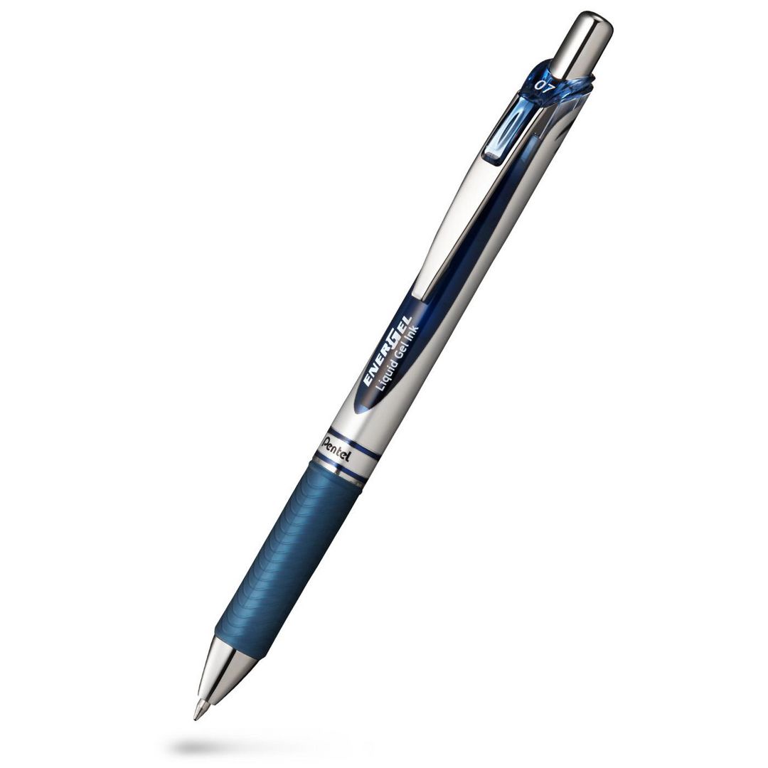 Gelpenna Pentel EnerGel BL77 0,7 blåsv. (12 pack)