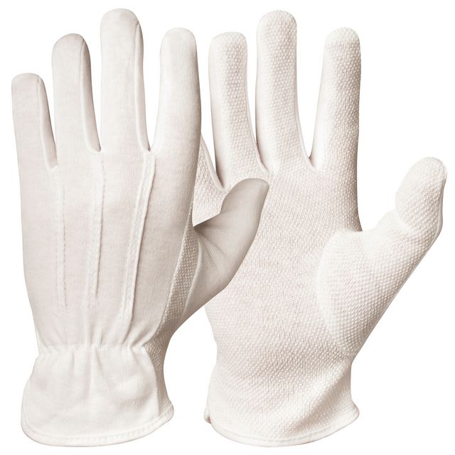 Textilhandske GRANBERG 0470 vit 8 12/fp