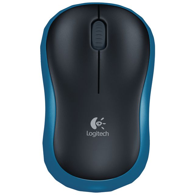 Mus LOGITECH M185 trådlös blå