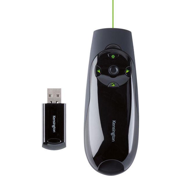 Presentatör KENSINGTON Grön Laser