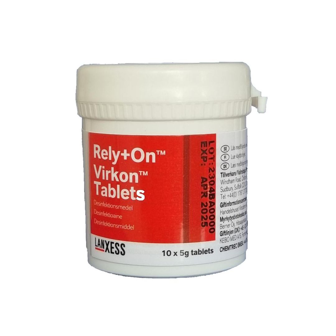 Desinfektionsmedel Virkon 10x5g/fp