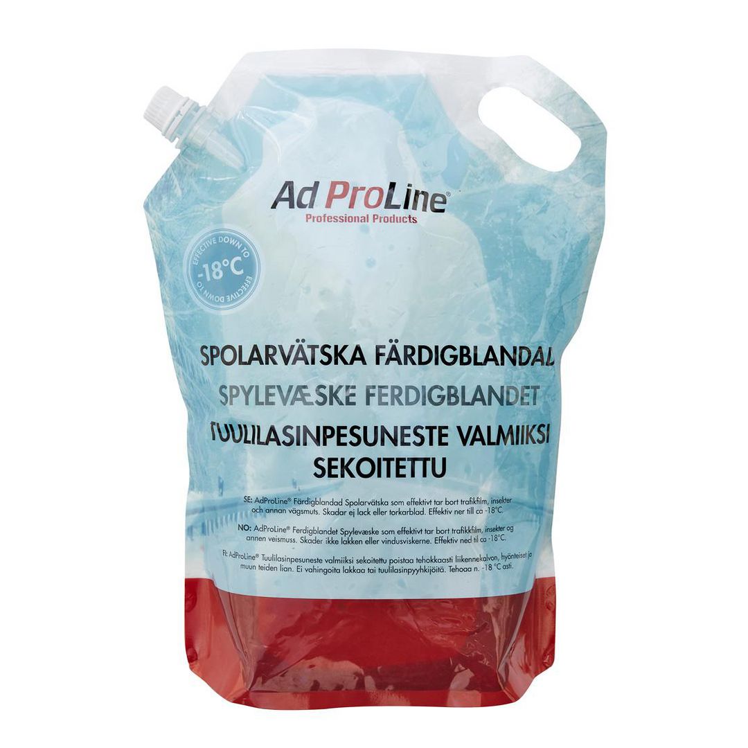 Spolarvätska AD PROLINE färdigblandad 3L (4 pack)