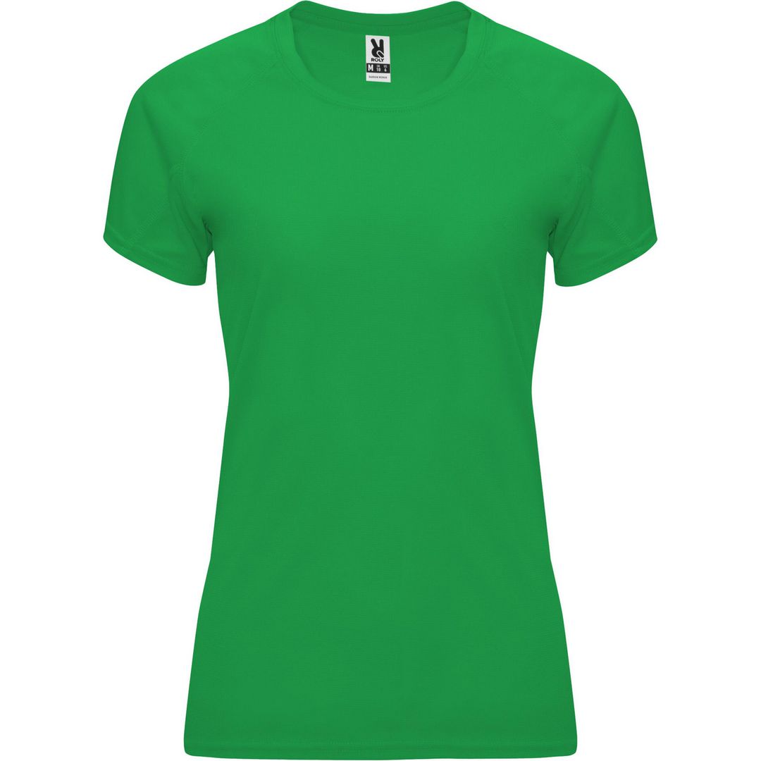T-shirt funktion bahrain dam grön S