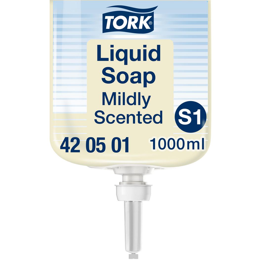 Tvål TORK S1 Mild ljusgul 1L