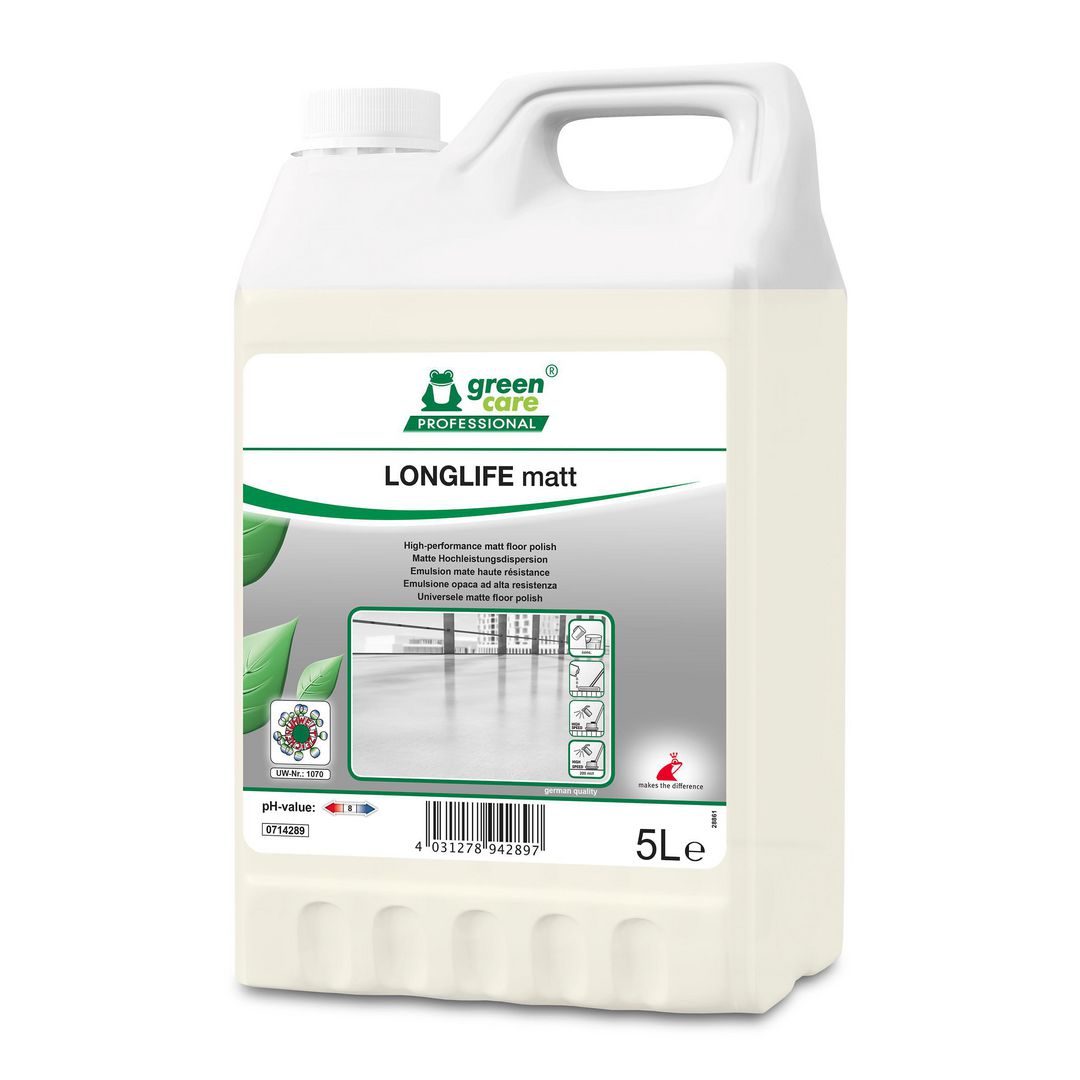 Golvvård LONGLIFE matt 5L (2 pack)