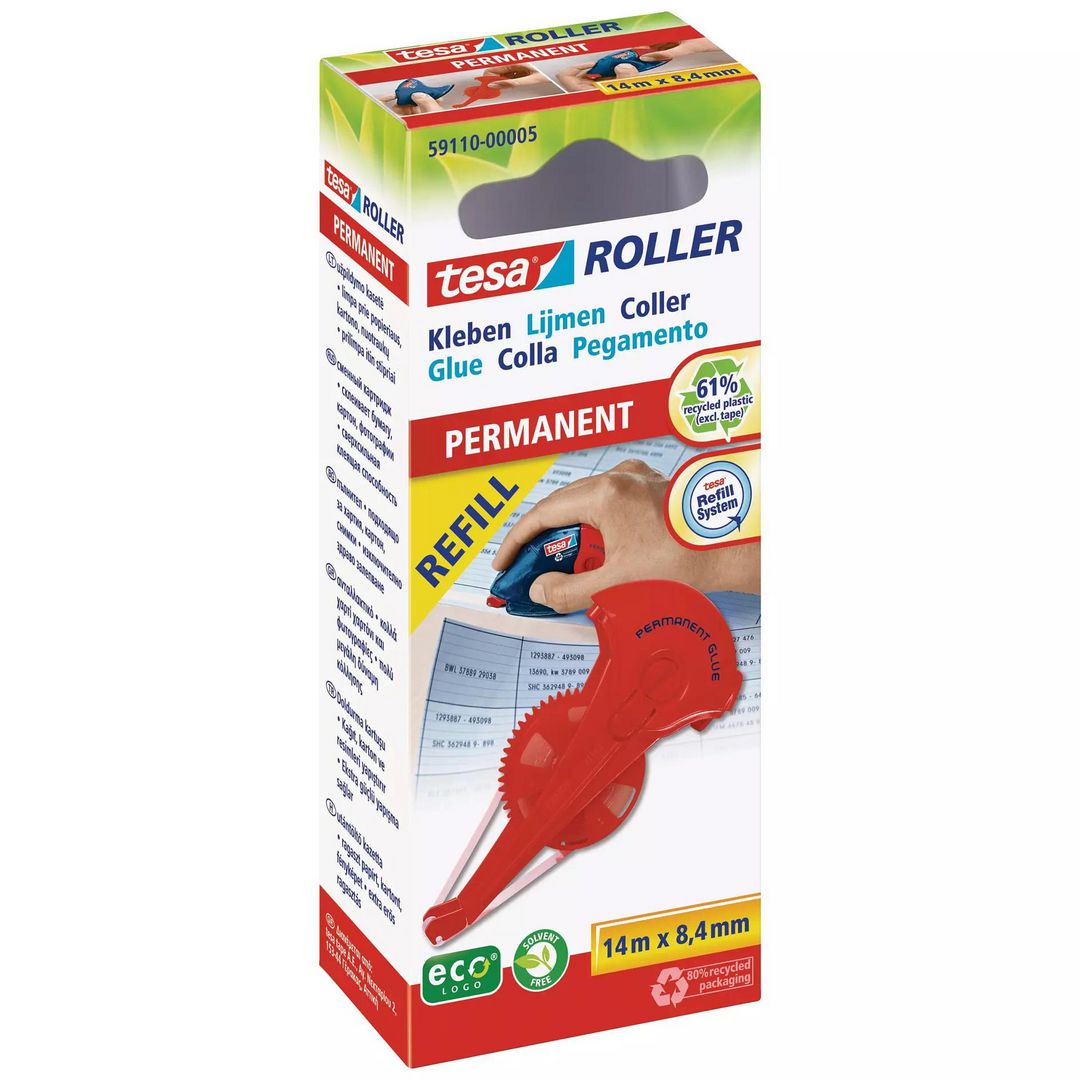 Limroller refill TESA permanent