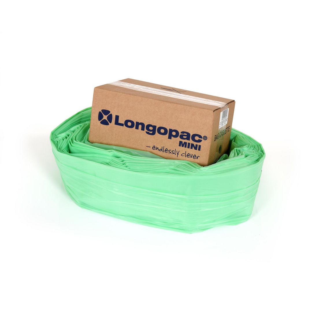 Kassett LONGOPAC Mini Bio 40m grön