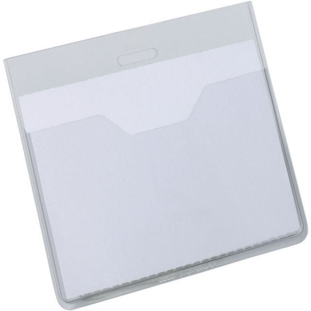 Namnskylt Durable med hål 90x60mm (20 pack)