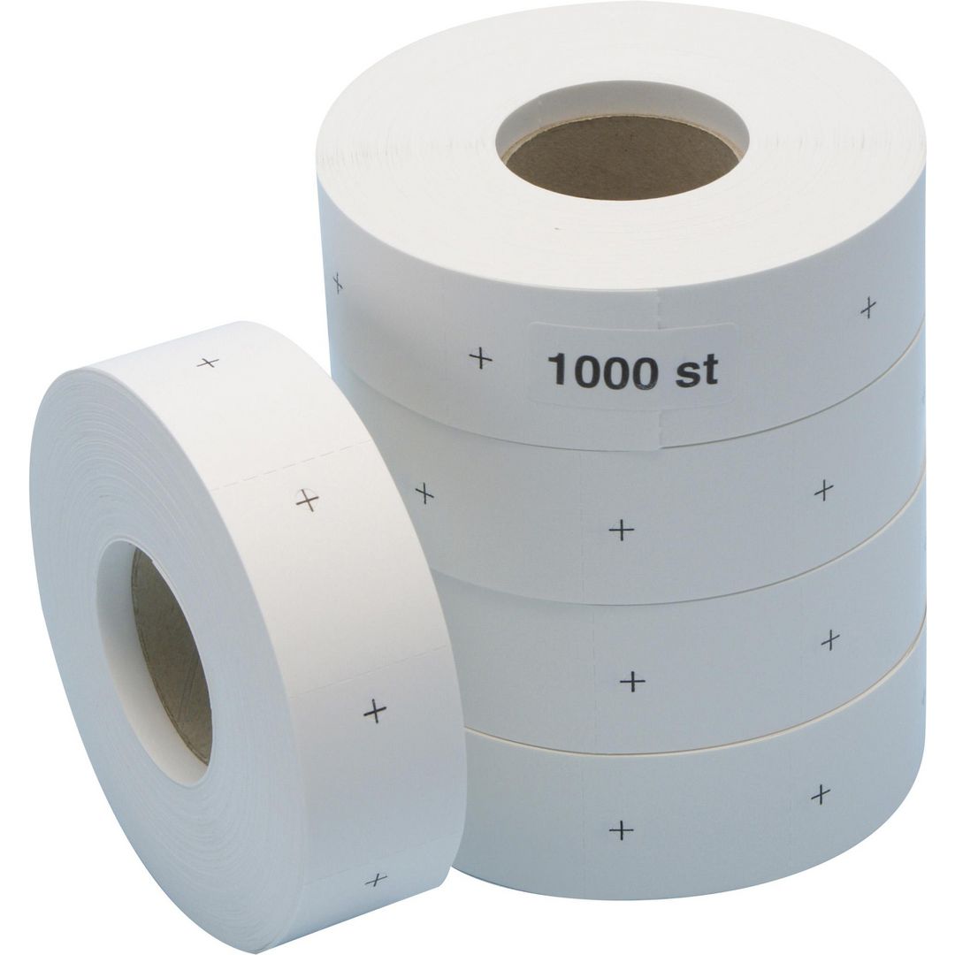 Kartongetikett 30x36mm neutral 5rl/fp