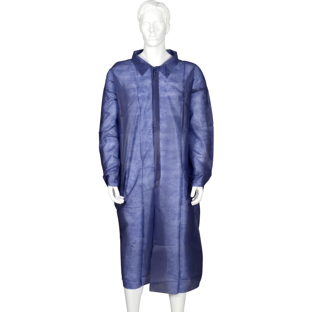 Besöksrock ABENA L/XL blå 5/fp (5 pack)