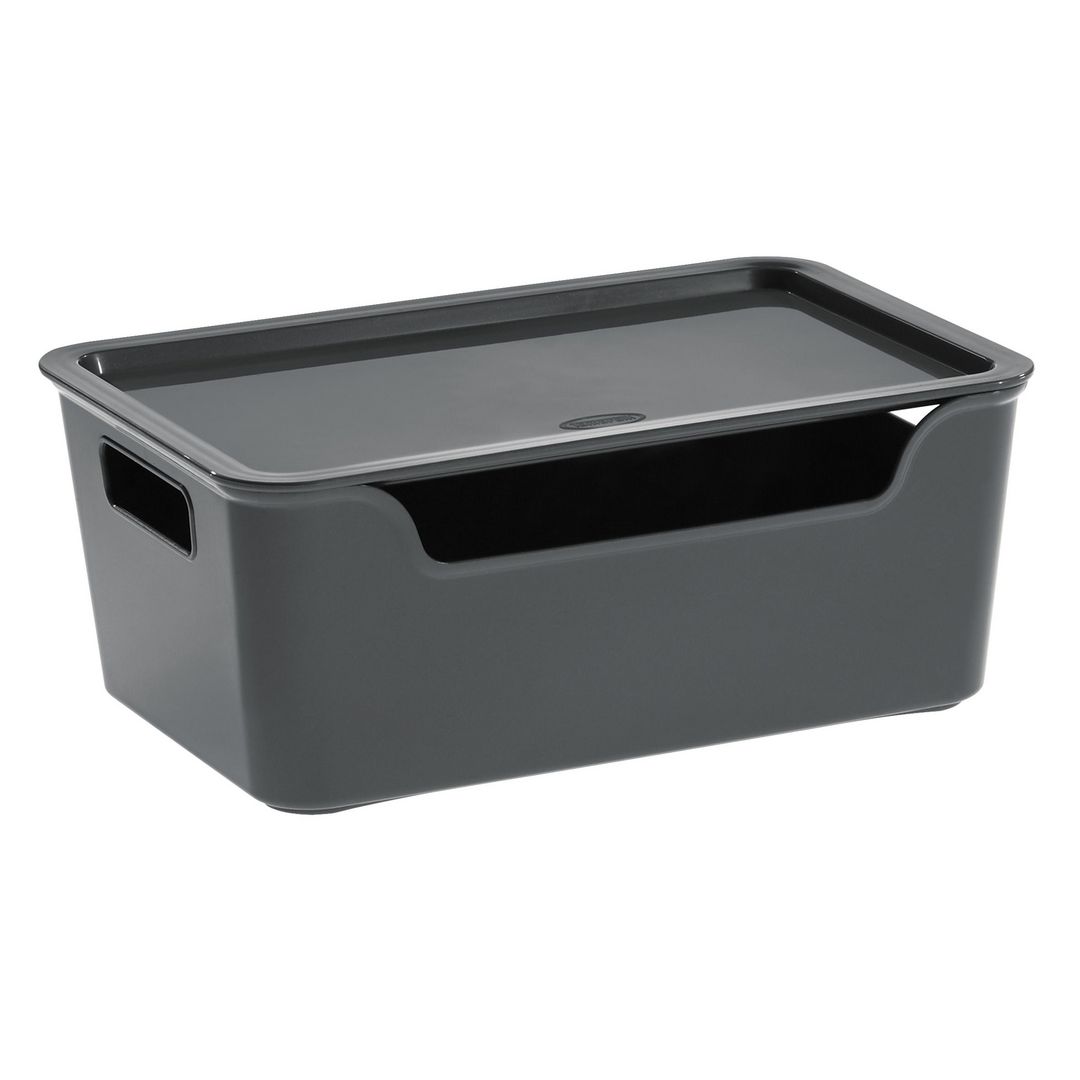 Plastlåda CEP Bella plast 4,22L grå