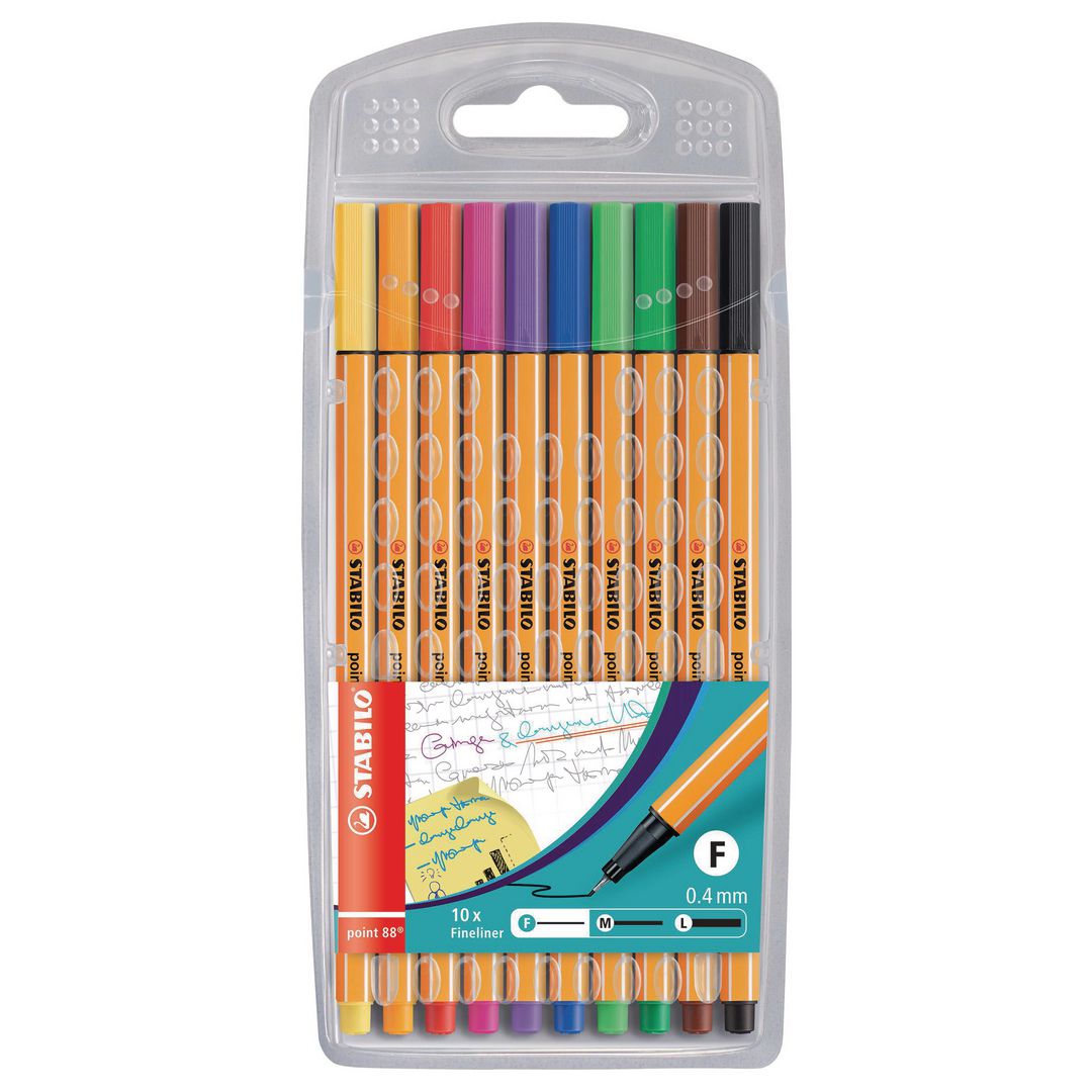 Fineliner STABILO Point 88 10/fp