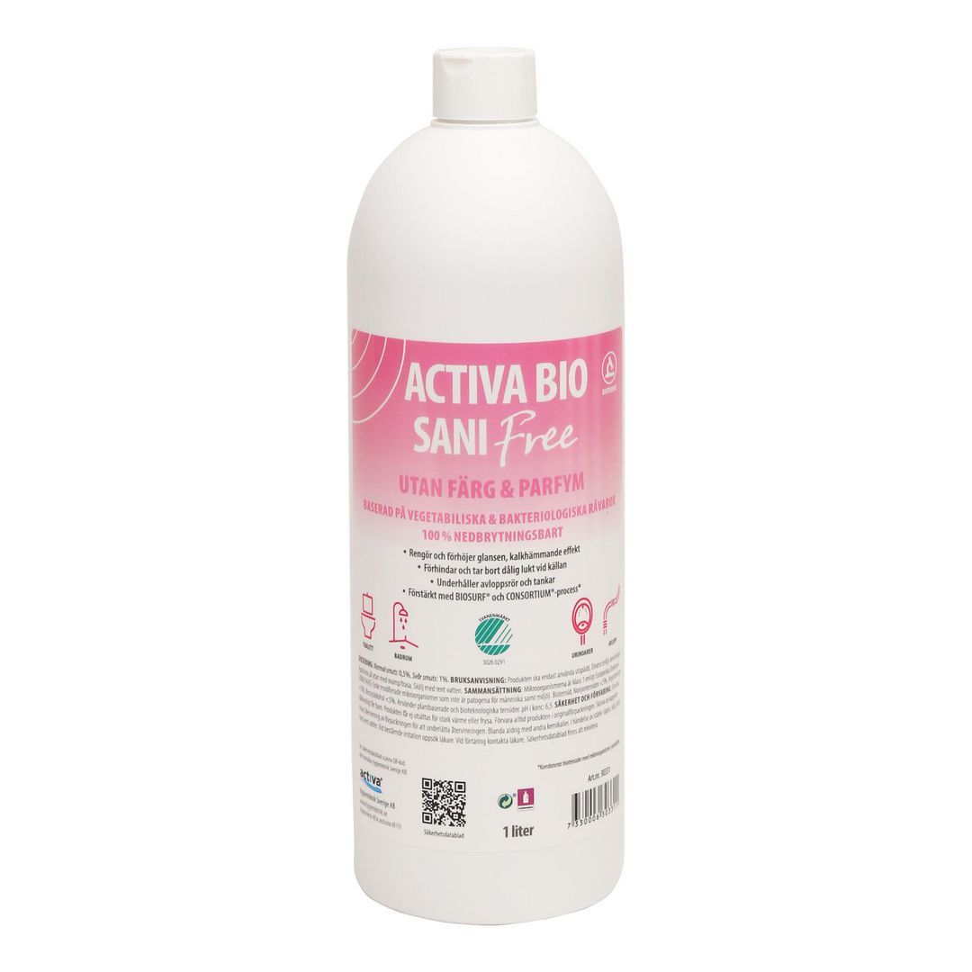 Sanitetsrent Activa Bio Sani Free 1 L