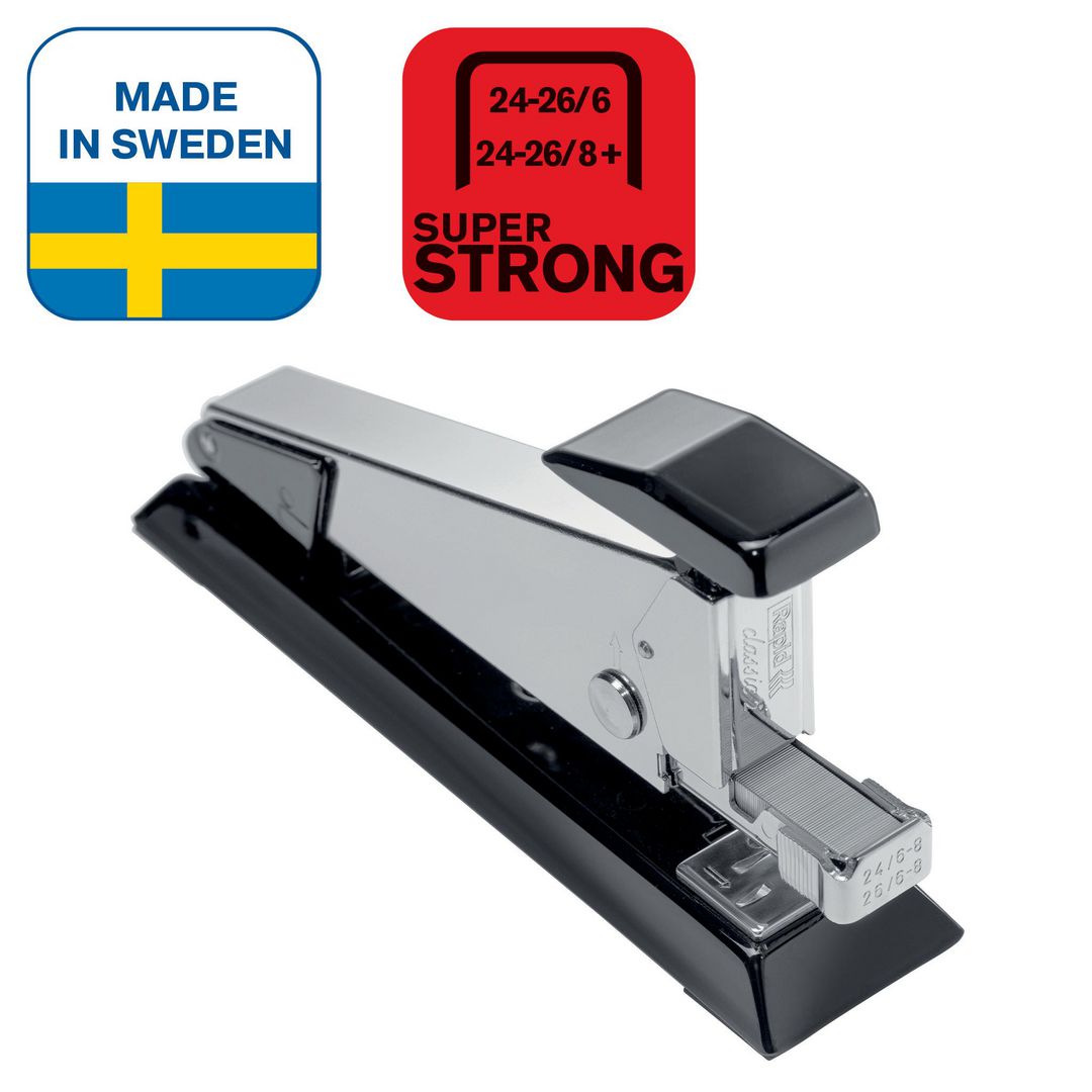 Häftapparat Rapid K2 svart/krom