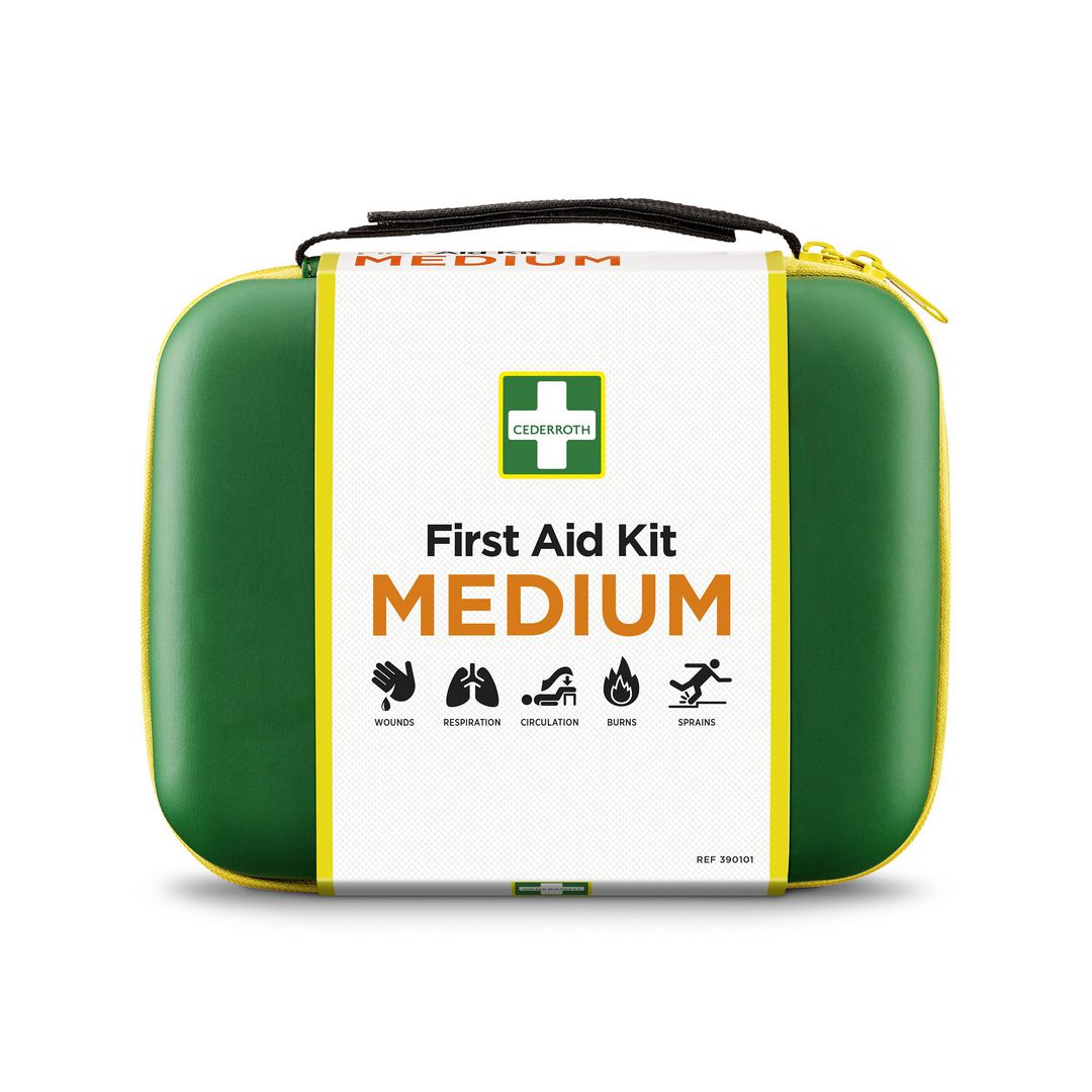 Första Hjälpen-kit CEDERROTH Medium