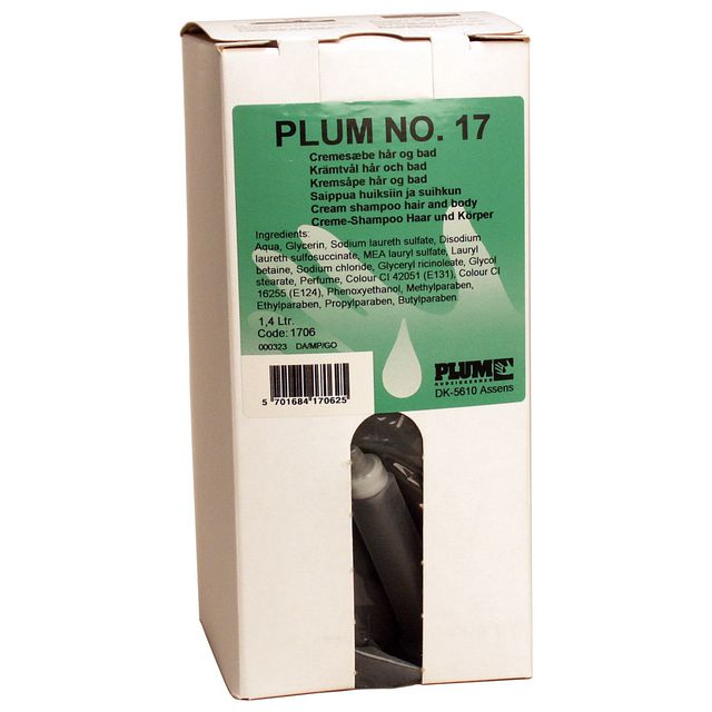 Duschtvål 3in1 Hair och Body Plum 1,4L