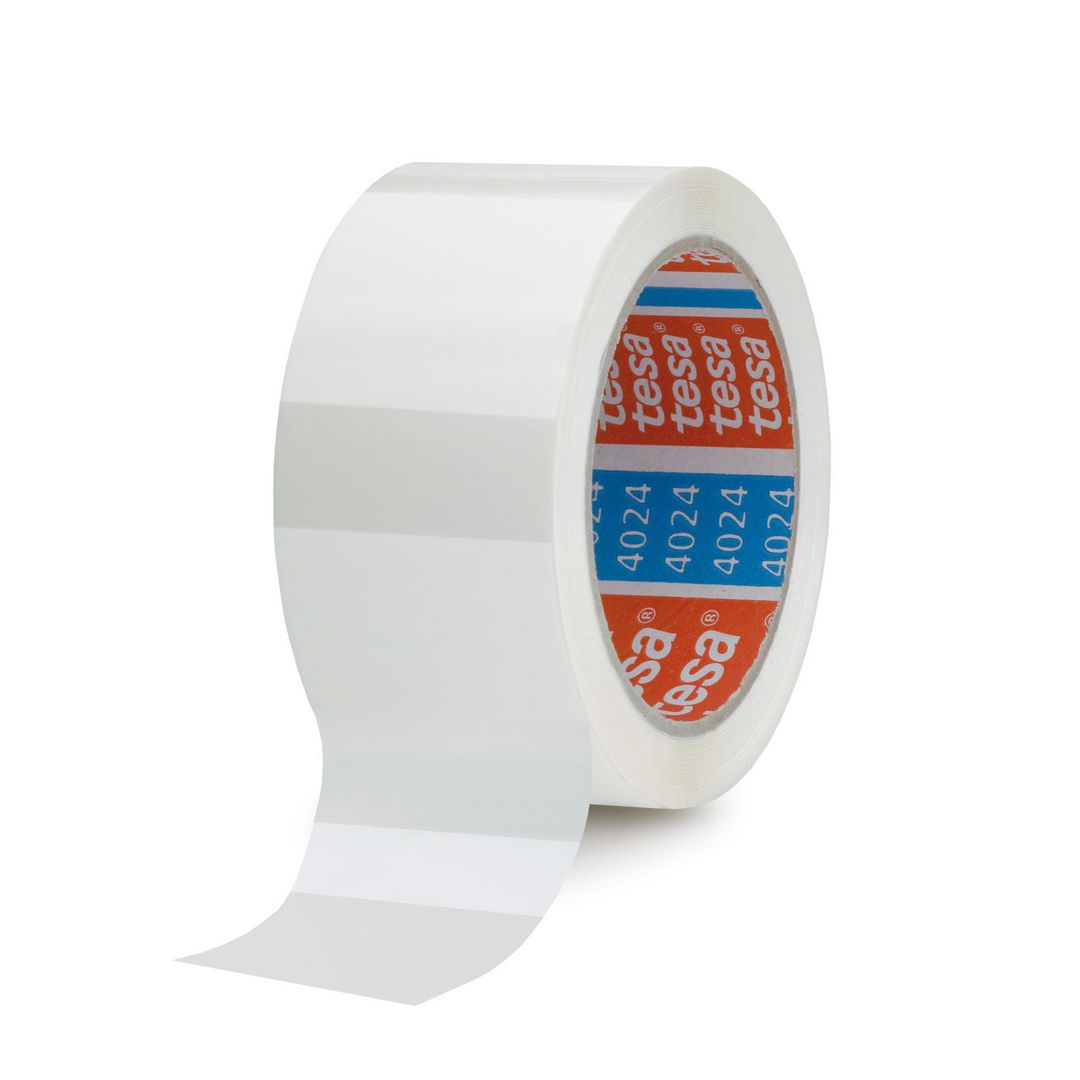 Packtejp TESA 4024 PP 50mmx66m vit 6/fp