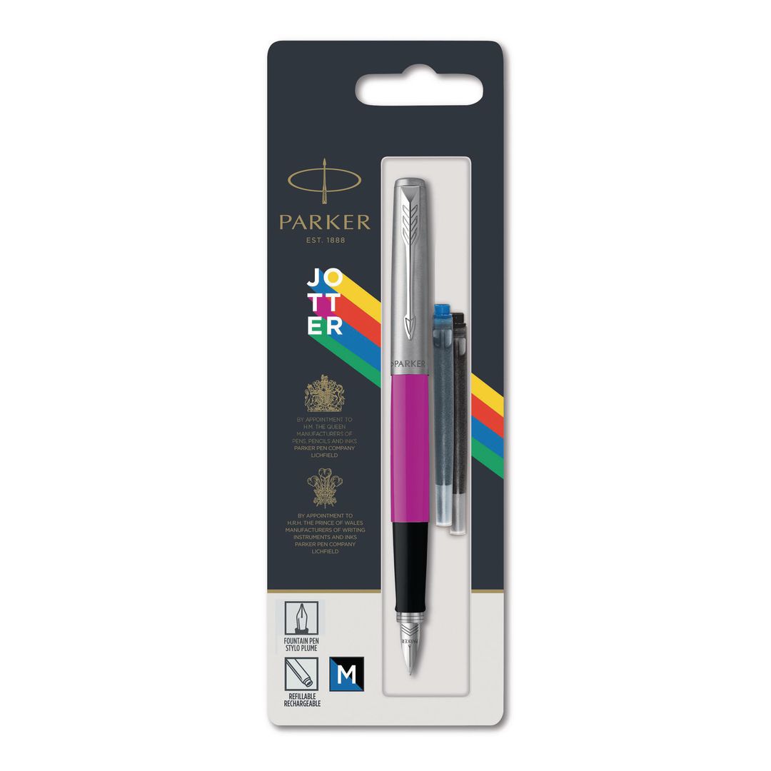 Reservoarpenna Parker Jotter Lila