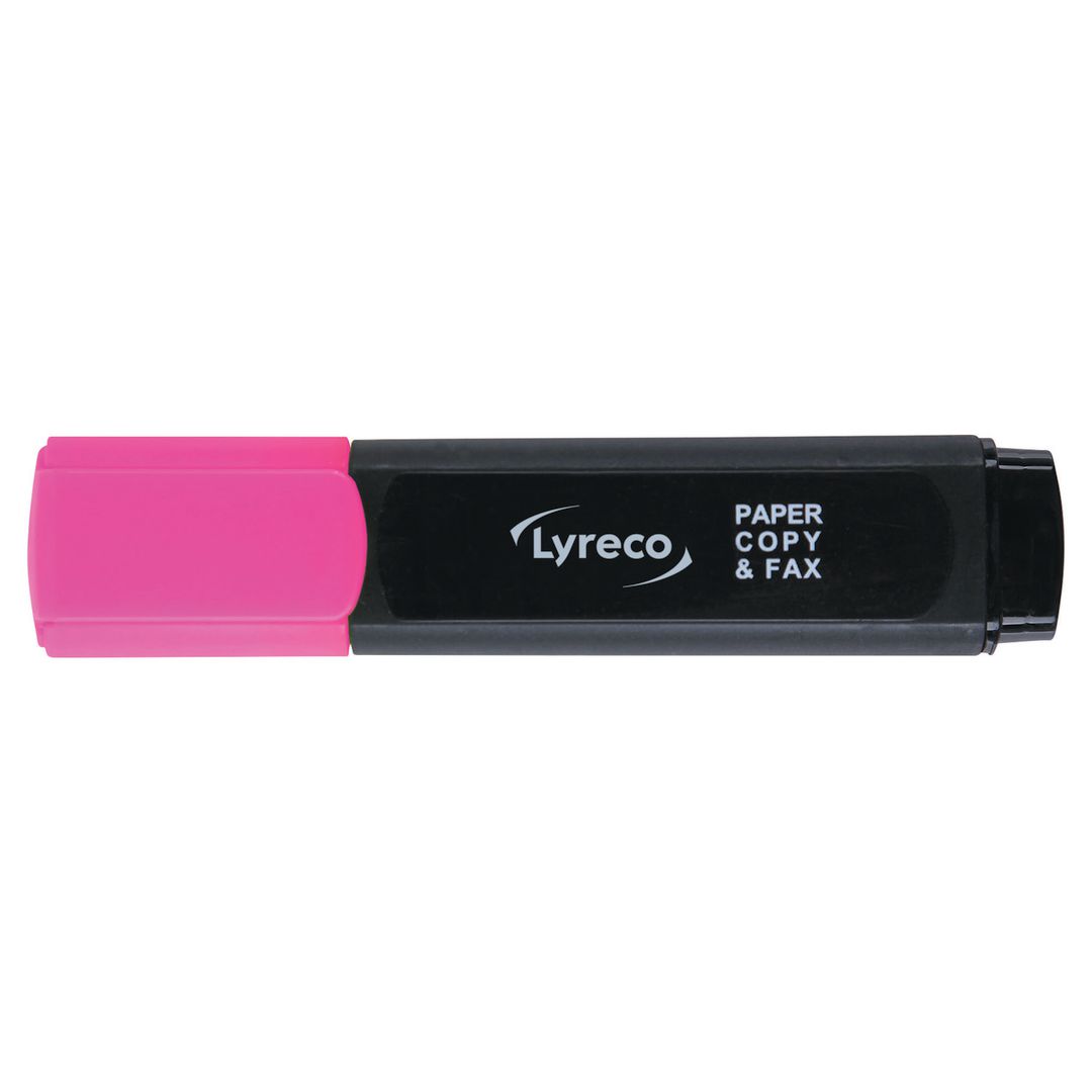 Överstrykningspenna Lyreco 2-5mm rosa