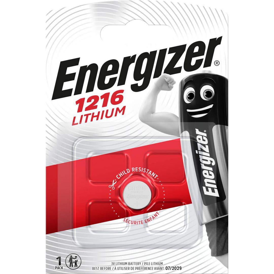 Batteri Energizer Lithium CR1216