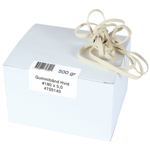 Gummiband 200x5mm vita 0,5kg 230/fp