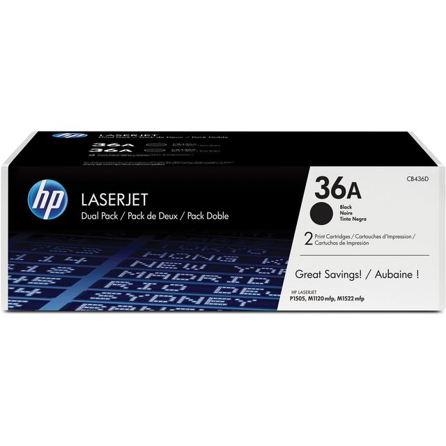 Toner HP CB436AD 36A 4K svart 2/fp