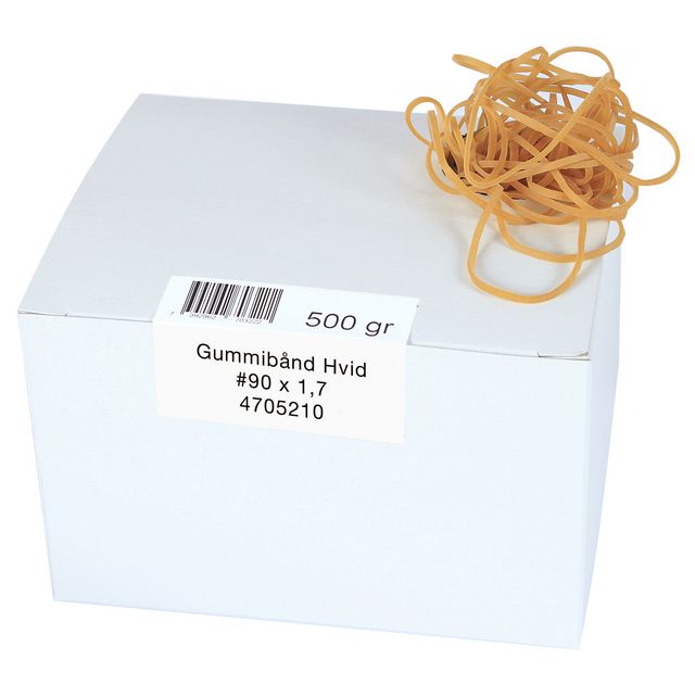 Gummiband nr 19 90x1.7mm 500g 1389/fp